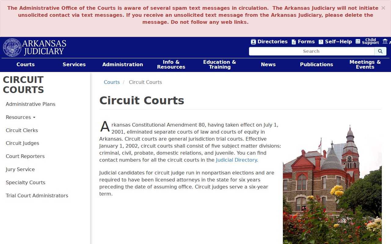 Lonoke County court docket Arkansas Circuit Court overview